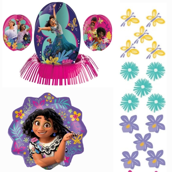🆕Disney Encanto's Maribel - Party Kit - 33" Balloon & Decorations - Picture 2 of 9